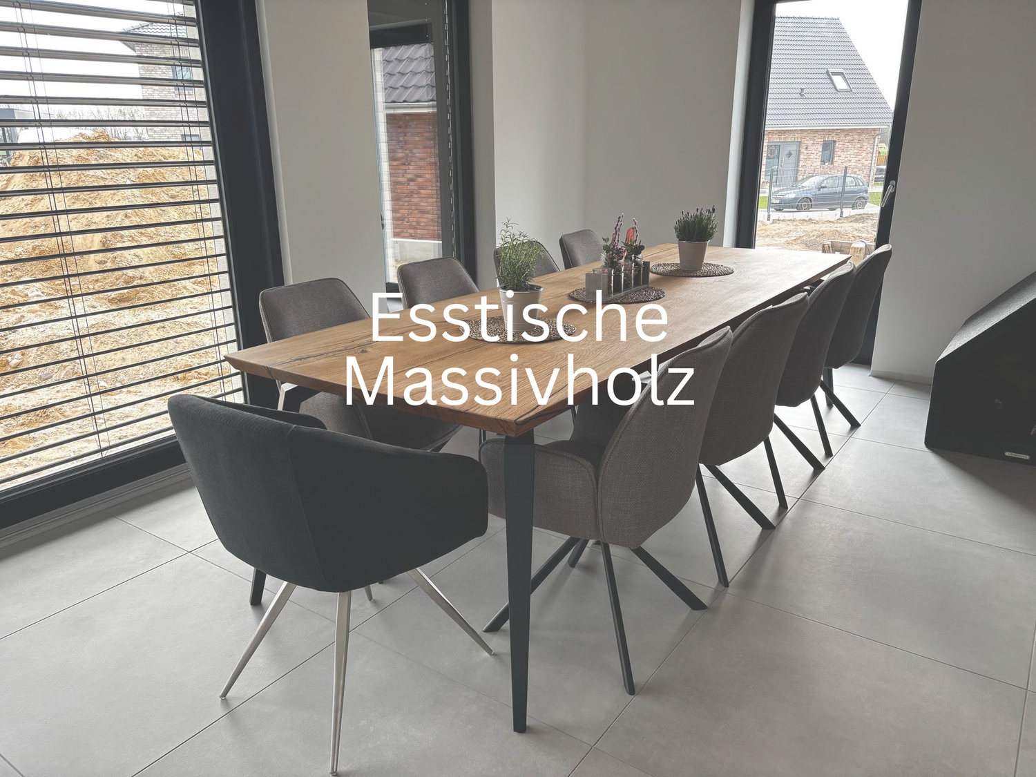 Eiche Esstische aus Massivholz