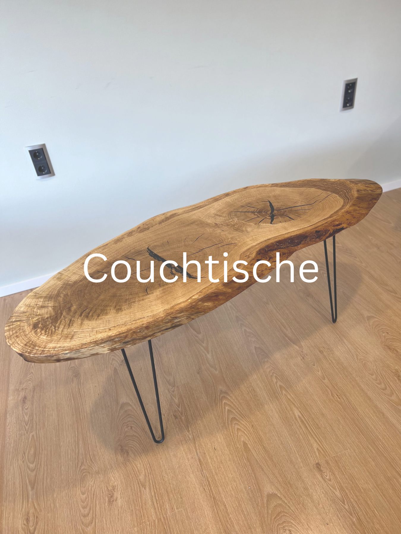 Eiche Couchtische aus Massivholz