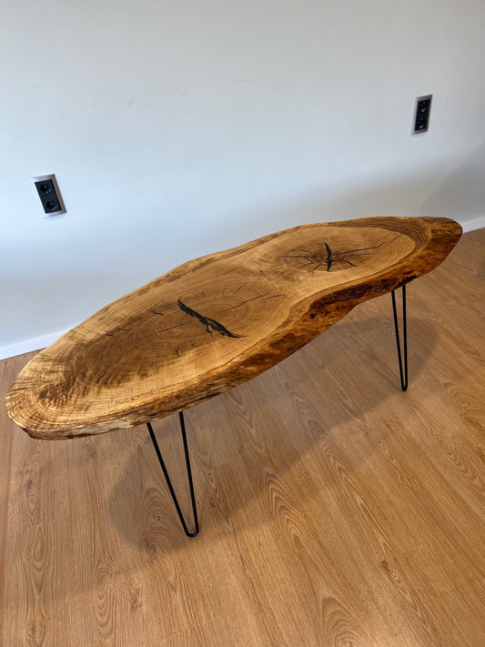 Couchtisch Eiche Natur 80cm