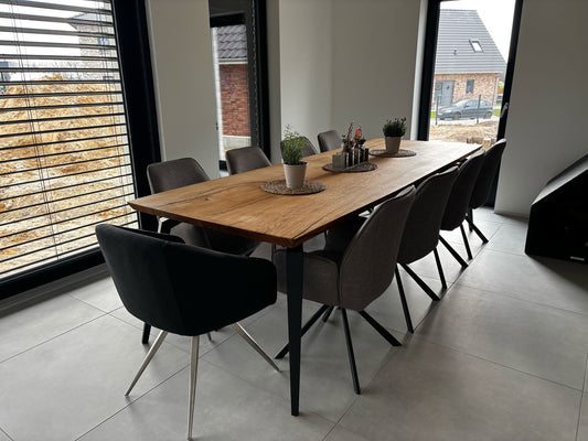 Tischplatte Eiche massiv 300cm